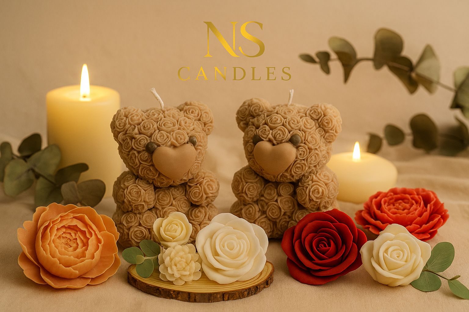 NS Candles – ručně vyráběné voskové dekorace a svíčky